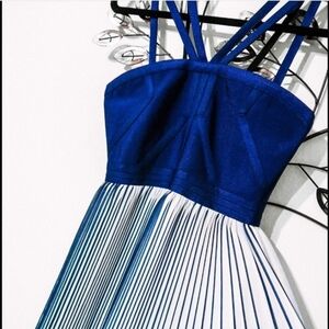 NWT Blue and White Maxi Dress